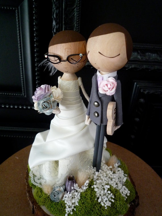 etsy custom wedding cake topper