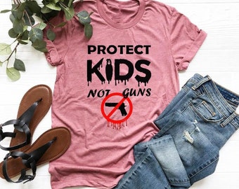 Protect Kids Not Guns Gun Control Laws Assault Weapon ban Youth Unisex T-Shirt