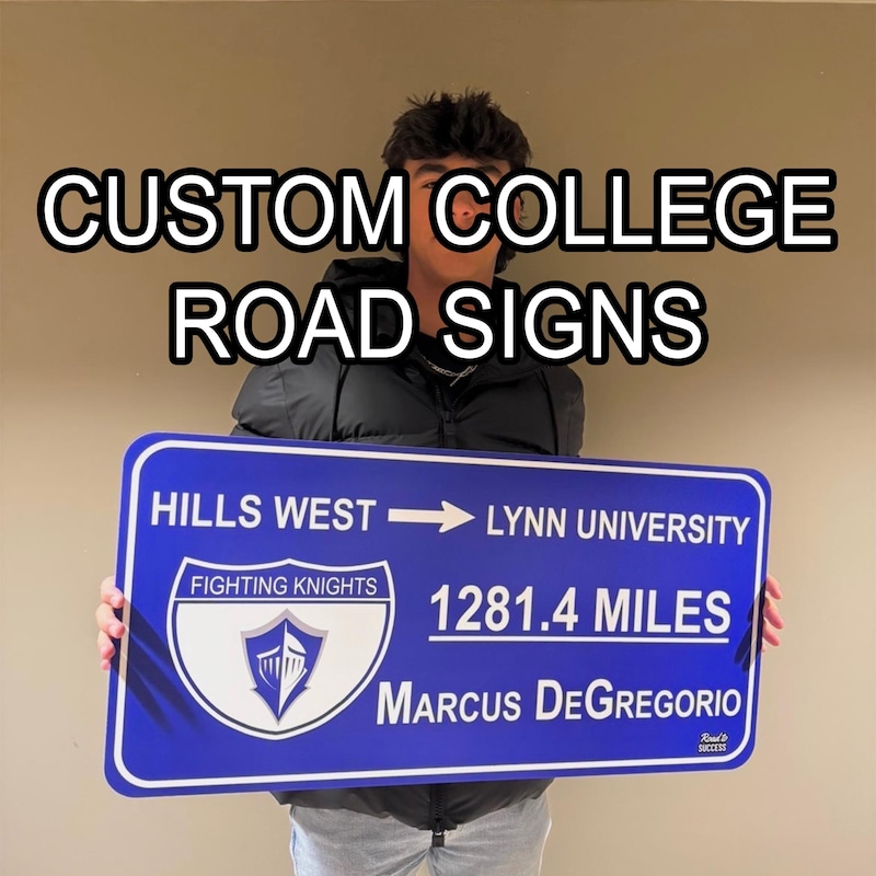 College Yard Sign - Etsy
