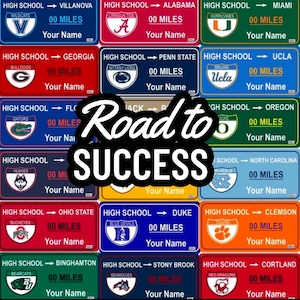 Custom College Road Sign: Regular Size image 11