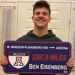 Custom College Road Sign: Regular Size image 7