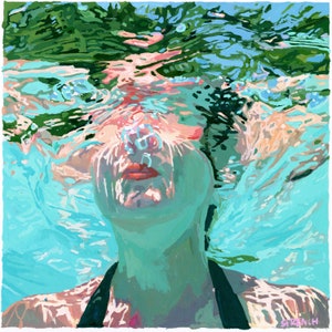 Open Water:  Archival Giclee Print - Signed