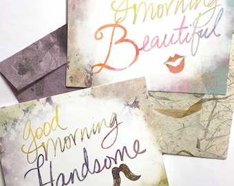 Good Morning Beautiful Good Morning Handsome cards