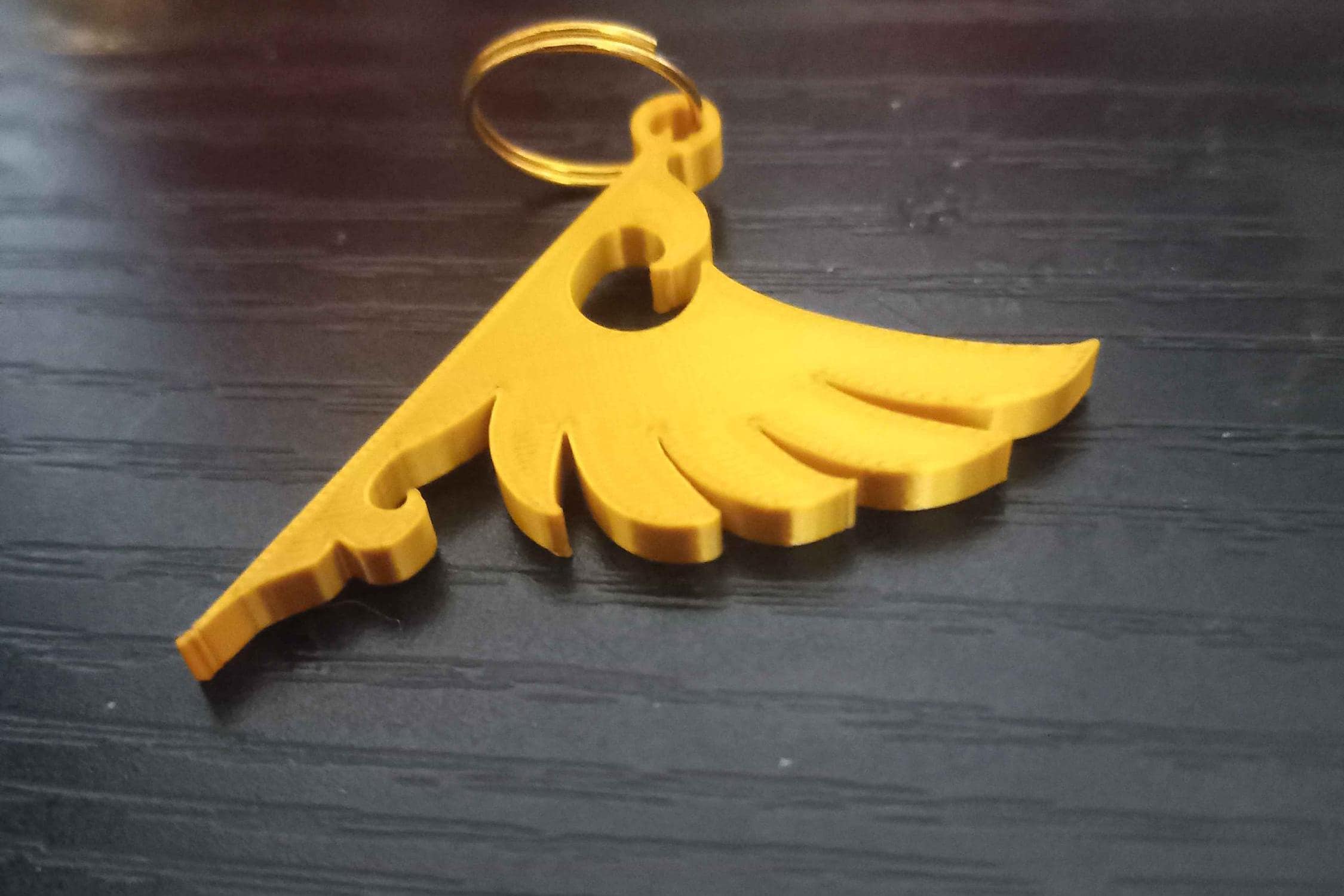 Umineko Golden One Winged Eagle Keychain Ornament - Etsy