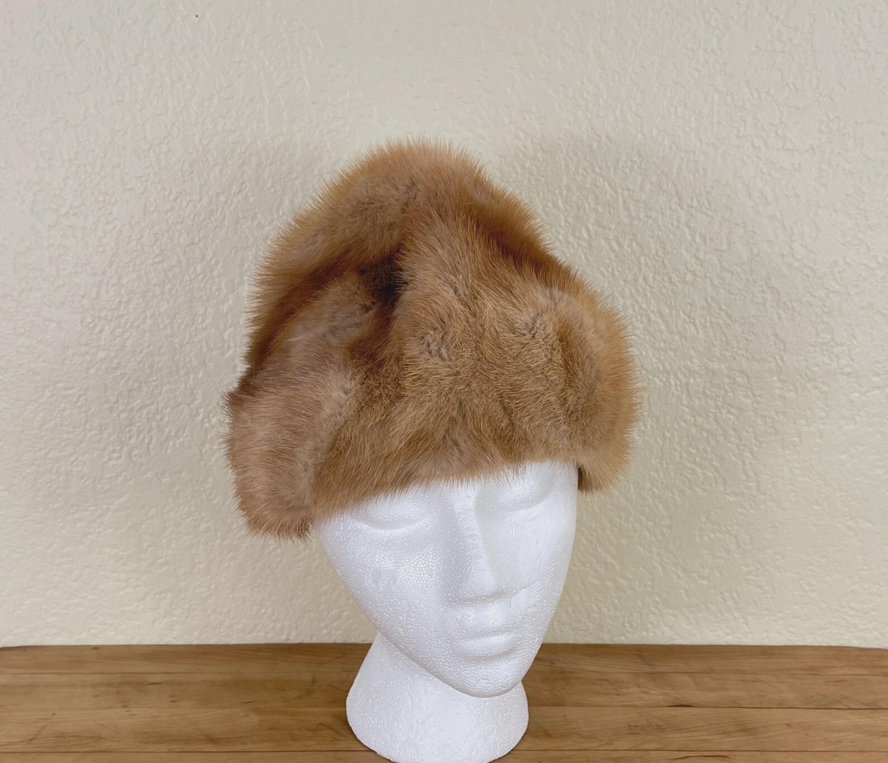 Vintage Mink Hat - Etsy