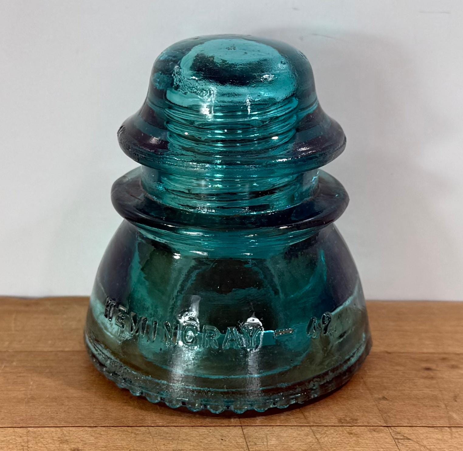 Insulator Glass Blue - Etsy