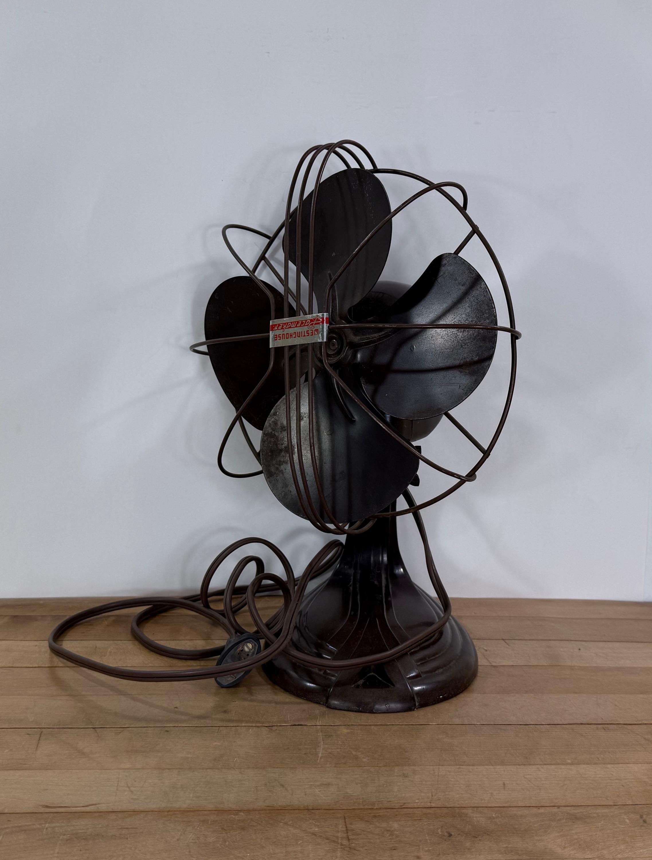 Vintage Westinghouse Oscillating Fan - Etsy