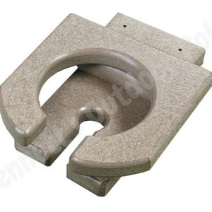 Pu&ograve; includere: Un porta bicchieri in plastica beige con due fori di montaggio. Il porta bicchieri &egrave; progettato per contenere una tazza o un bicchiere.