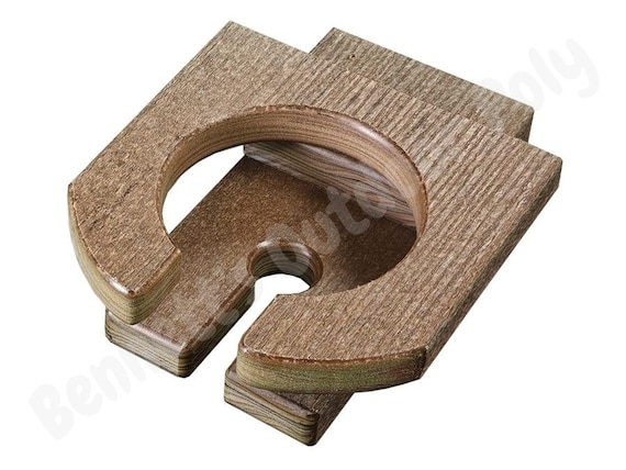 Poly Cup Holder for Outdoor Furniture, Chairs, Tables and More | Designed for Wine Glasses and Coffee Mugs | Made in the USA.
