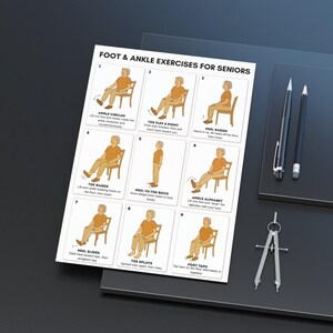 Foot & Ankle Exercises for Seniors – Seated Low-impact Mobility ...