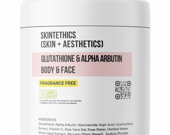 Glutathione & Alpha Arbutin Body and Face Cream