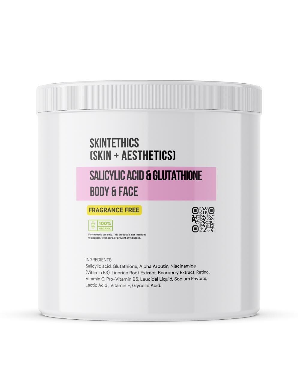 Salicylic Acid & Glutathione Body and Face Cream - Etsy