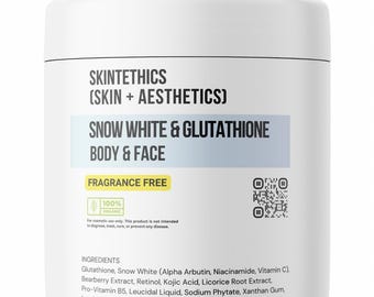 Salicylic Acid & Glutathione Body and Face Cream