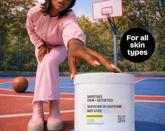 Krem do ciała i twarzy z kwasem salicylowym 10% i glutationem