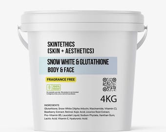 Snow White & Glutathione Body and Face Cream - Etsy