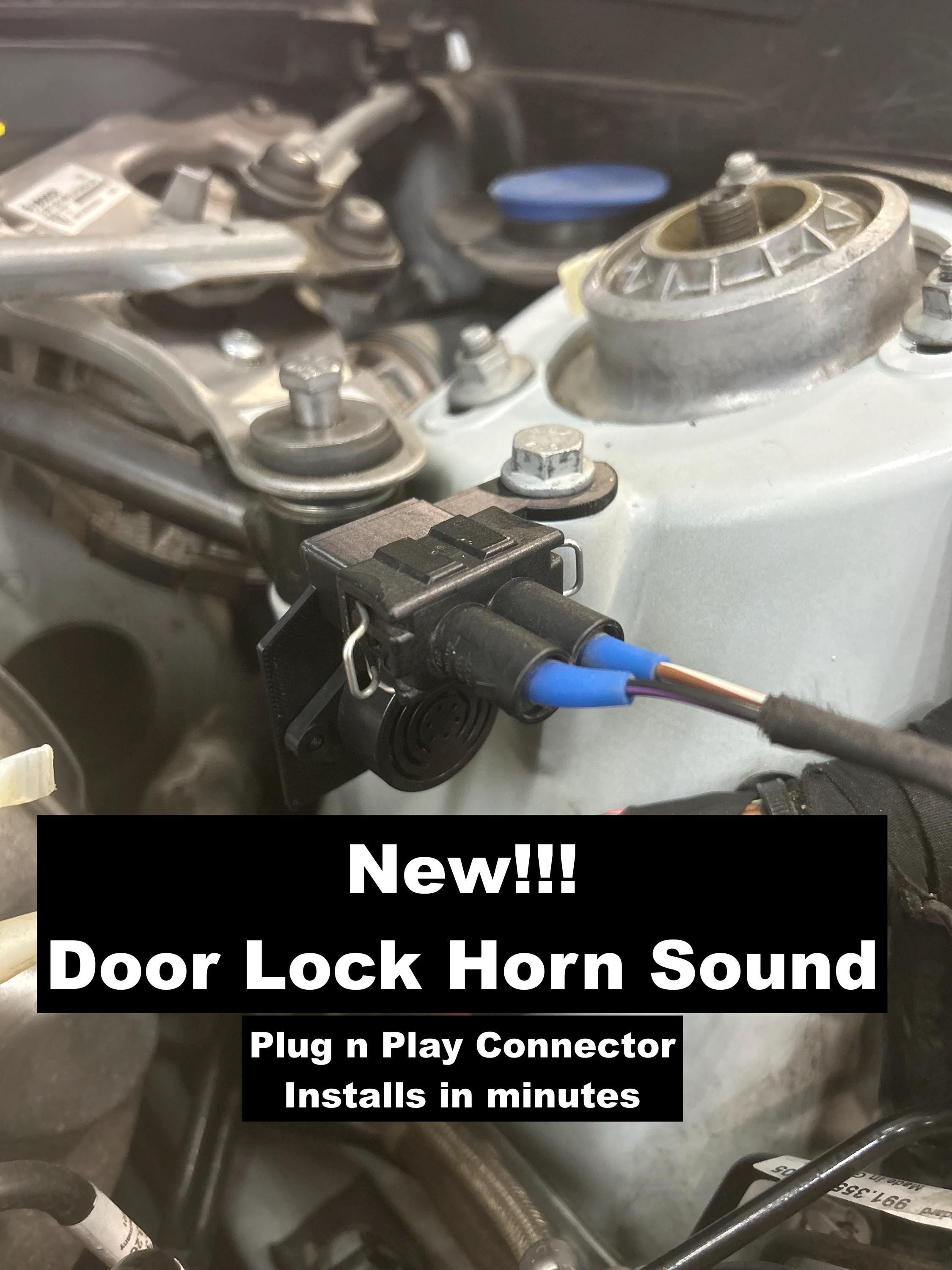 Porsche 981 Cayman/ 997 Door Lock Horn Upgrade - Etsy