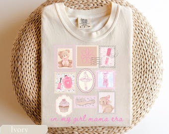 Couleurs réconfortantes dans ma fille, cadeau de fête des mères de l'époque des mères, cadeau pour une femme enceinte, cadeau pour fille, cadeau pour maman, t-shirt pour maman surdimensionné, cadeau de baby shower, nouvelle fille, cadeaux pour maman