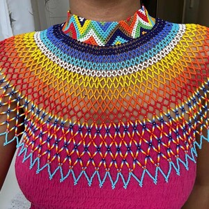 Tribal Beaded Necklace
