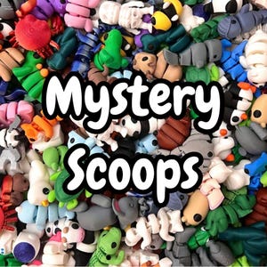 Mini mascotas de bolsillo impresas en 3D, vienen en paquetes misteriosos de 5