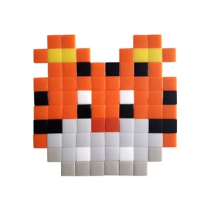 Mosaïque décorative carreaux verre adhésifs TIGRE