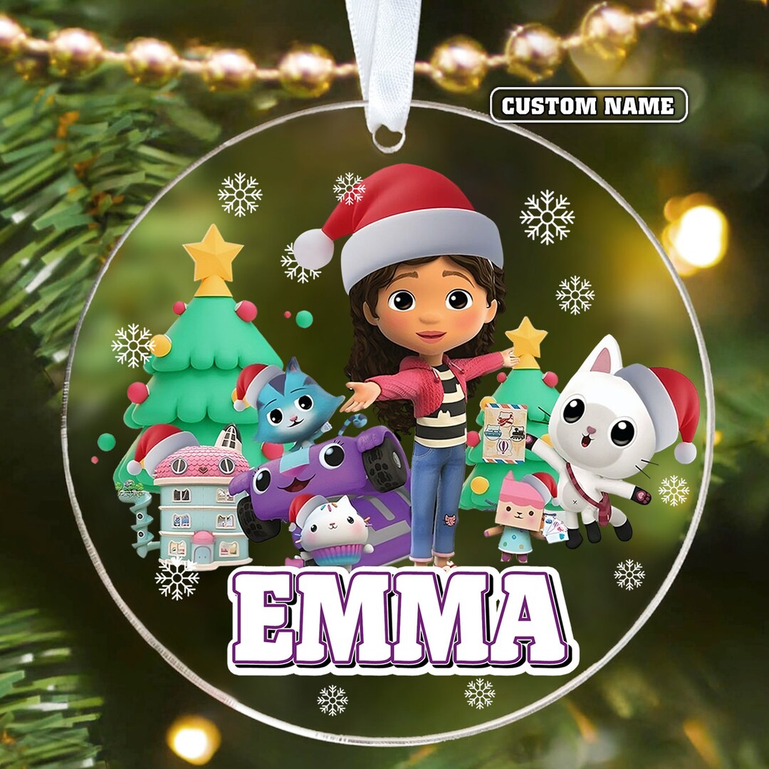 Gabby's Dollhouse Acrylic Ornament Gabby's Dollhouse Etsy