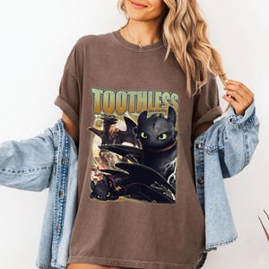 Toothless Dragon Comfort Colors Shirt - Magic Kingdom Gift