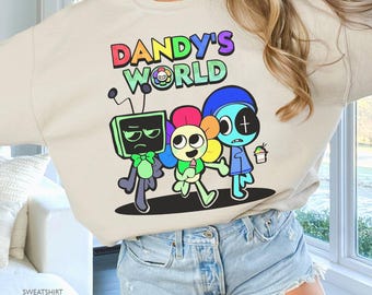 Dandy's World Comfort Colors Gaming Shirt