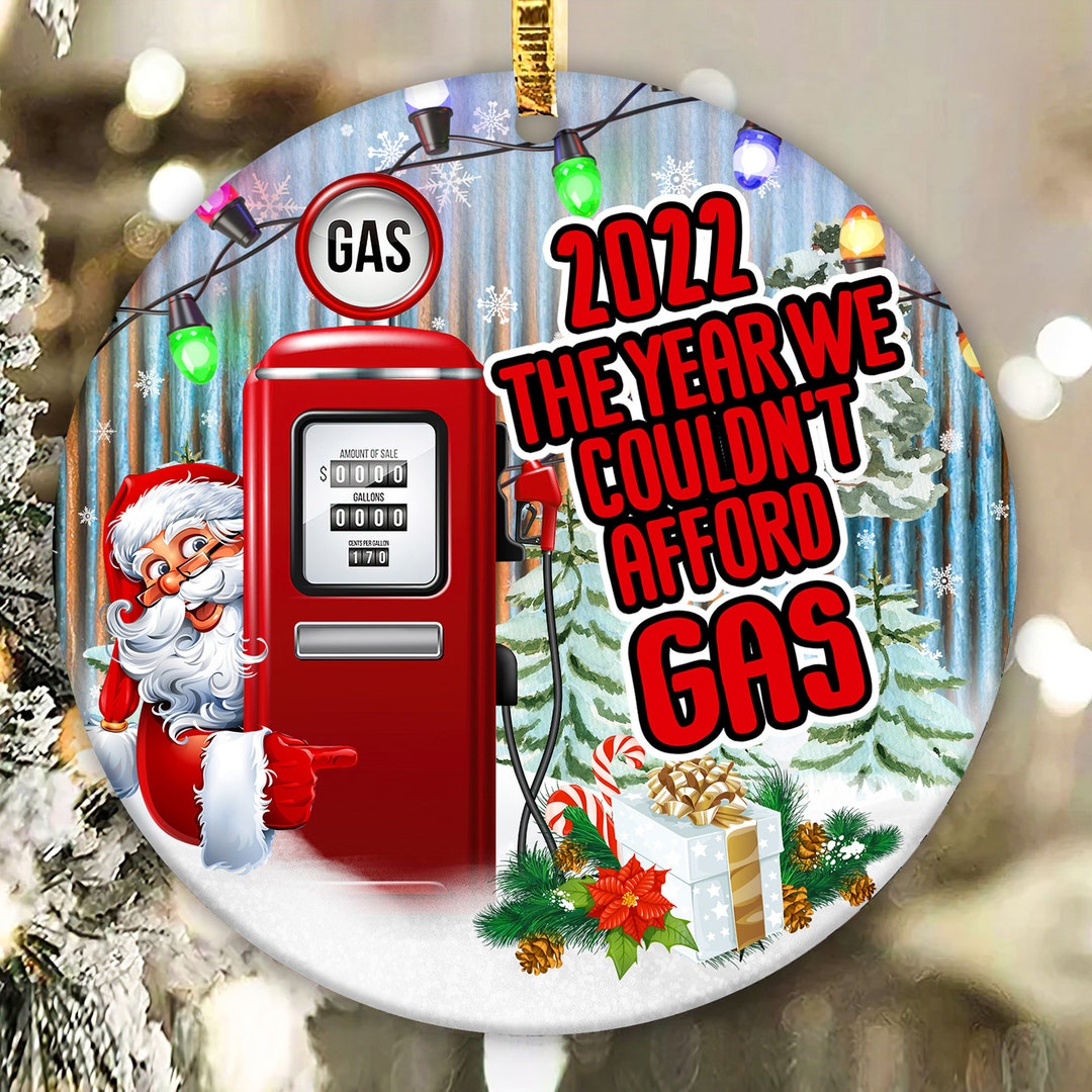 2022 Afford Gas Pump Ornament Sublimation Designs 2022 Year Etsy
