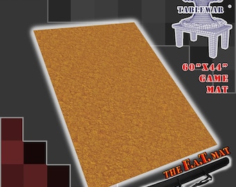 Dirt Field F.A.T. Mat neoprene battle gaming mat