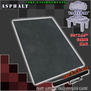 Asphalt F.A.T. Mat neoprene battle gaming mat