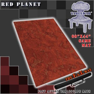 Red Planet F.A.T. Mat neoprene battle gaming mat