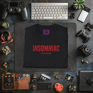 Insomniac A Walking Nightmare- If I&#39;m awake I&#39;m everyone&#39;s problem|Unisex Soft T-Shirt, Goth Alt, Emo, Grunge Gift Alt
