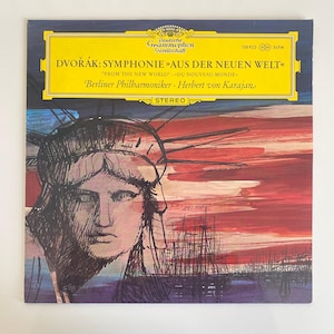 Dvořák Symphonie - Aus Der Neuen Welt From - Berlin Philharmoniker - Herbert von Karajan - vinyl record- Deutsche Grammophon Gesellschaft