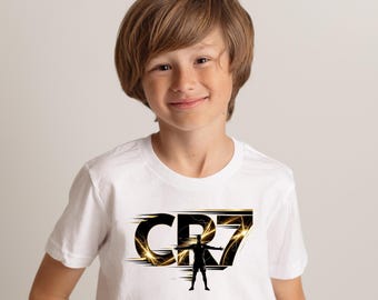 Cristiano Ronaldo Shirt, Youth Ronaldo 7 Soccer T-Shirt, Soccer Youth Shirt, Ronaldo Fan Shirt, Kids Ronaldo Soccer Tee