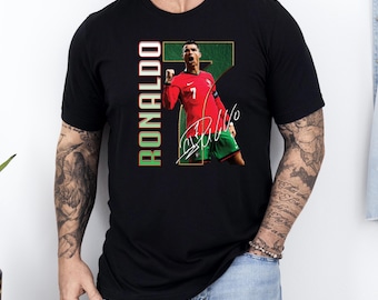 Ronaldo 7 T-Shirt, Cristiano Ronaldo Shirt, Soccer Star Shirt, Ronaldo Football Shirt, Ronaldo Fan Shirt, Ronaldo Soccer Tee
