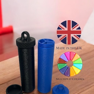 Doob tube à plusieurs compartiments avec porte-clés - Texture duveteuse | Tube de jonction | Étui à cigarettes | Tube de préenroulement | Swishers | Tube anti-odeurs Doob