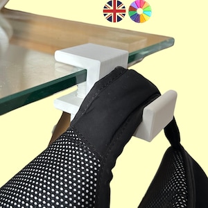 Pince de bureau pour porte-sac | 19 couleurs |  - Support pour sac à dos | Imprimé en 3D |