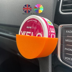 Velo Snus Pouch Car Holder – With 3M Tape | 19 Colour Options