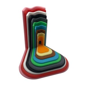 Chicken/Duck Leg Splint Growing Stages - 10 Pack - 19 Colours. Poultry Leg Brace Bird Foot Support for Injured Chickens/Ducks