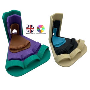 Chicken/Duck Leg Splint Growing Stages with Toe Separator 6 Pack 19 Colours Poultry Leg Brace Foot Support for Injured Birds