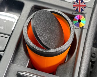 Car Cup Holder Bin – Swivel Lid + Screw-Top lid | 19 Colour Options!