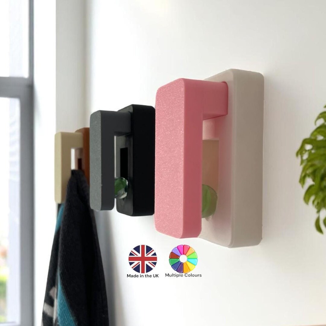 Marble Towel Hook - Gravity Ball Hook | Marble Hook With 3M Tape | No ...