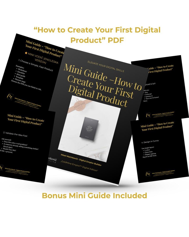 Make Money Online System PDF – Digital Business Starter Kit – Passive Income for Beginners – Instant Download Bild 9