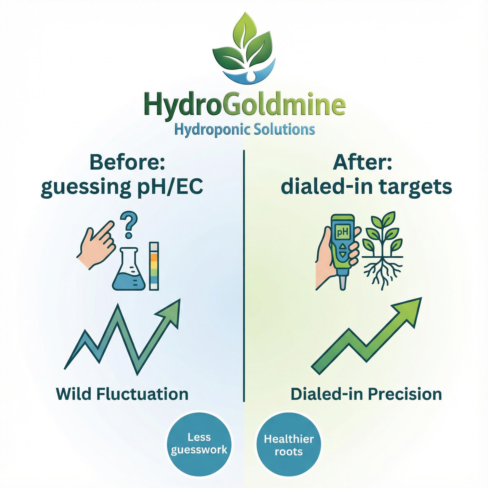 Hydroponics Ph & EC Target Chart | Crop-specific Ranges | Quick ...