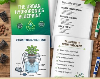 DIY Hydroponic System for Beginners – Grow Vegetables Indoors (Step-by-Step Guide)