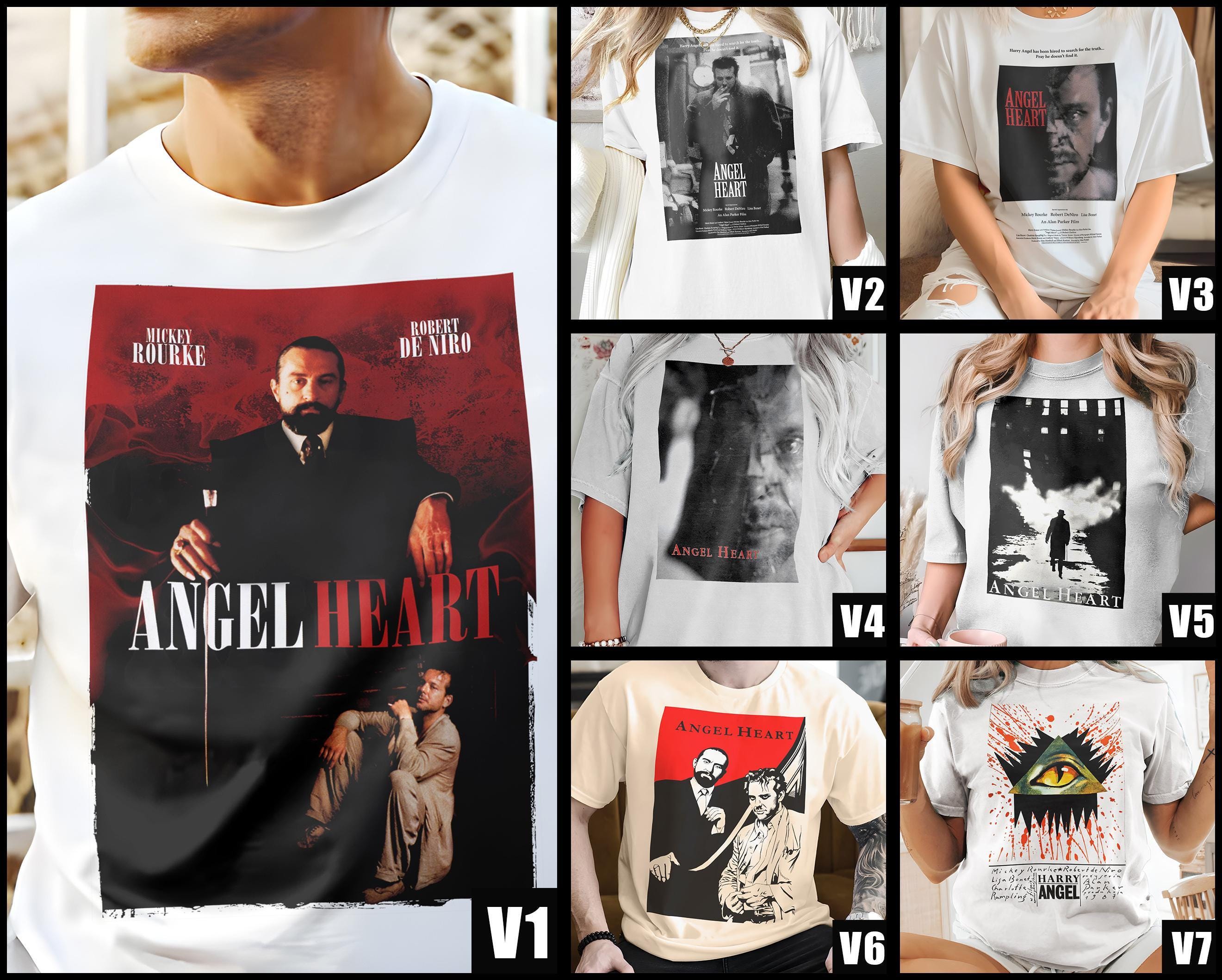 ヴィンテージ エンジェルハート V1-V7 ナチュラル Tシャツ 映画