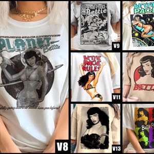 Bettie page t shirt - Etsy 日本