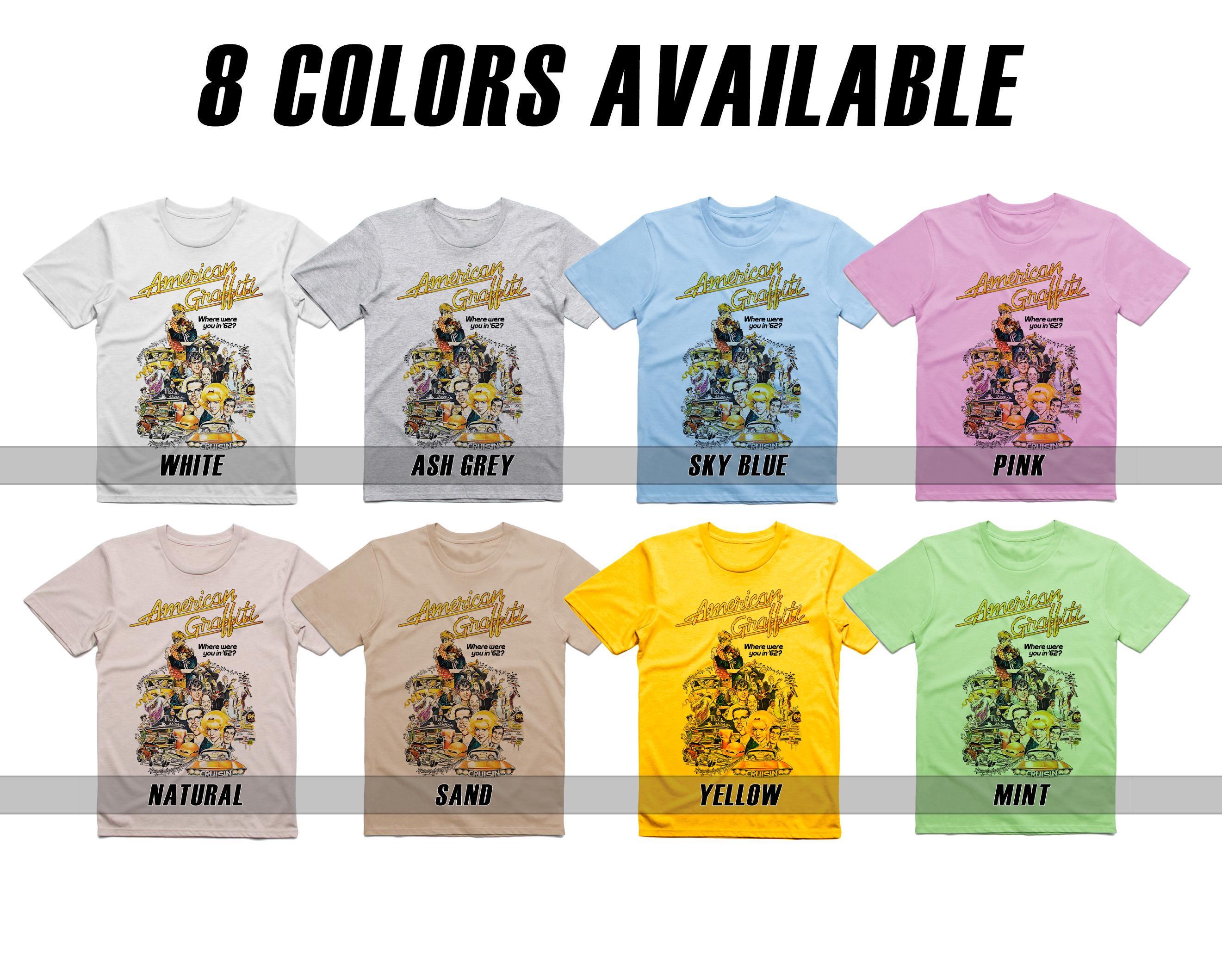 ヴィンテージ アメリカングラフィティ V1-V4 ナチュラル Tシャツ 映画 
