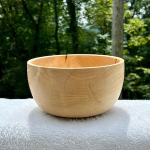Hand Turned Maple Bowl
