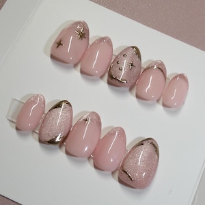 Cateye Almond Press On Set